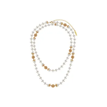 BOONEE ALUS Glass Necklaces Women's