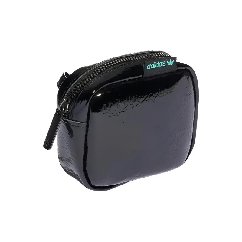 Adidas Originals Polyamide Sports Bag One Shoulder Crossbody Clutch Regular Unisex Black-1