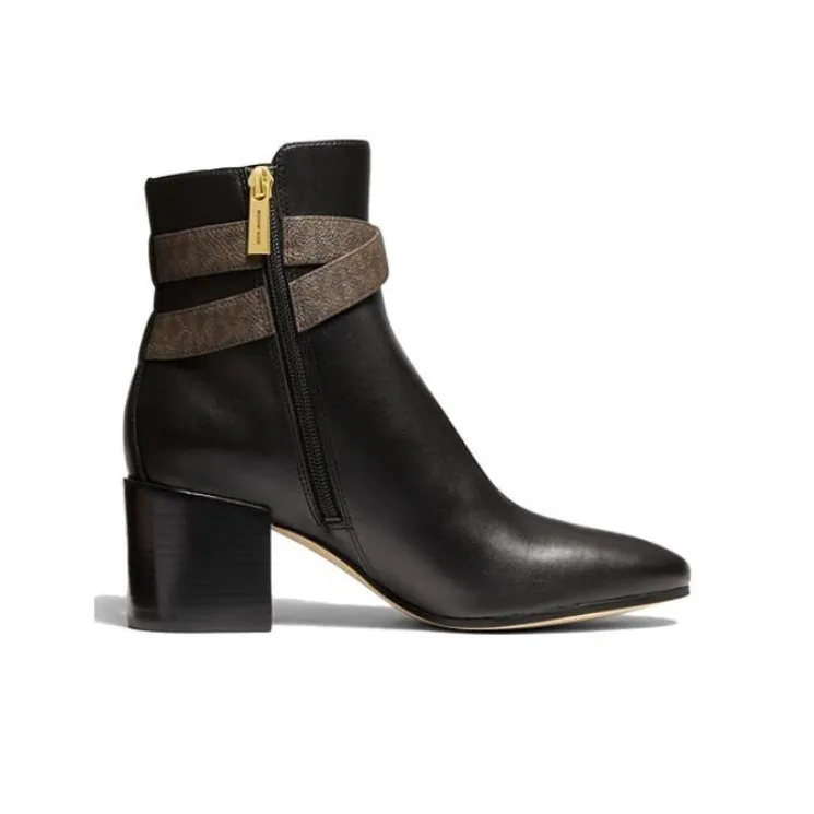 MICHAEL KORS Rory Ankle Boots 6cm Women's Black-3