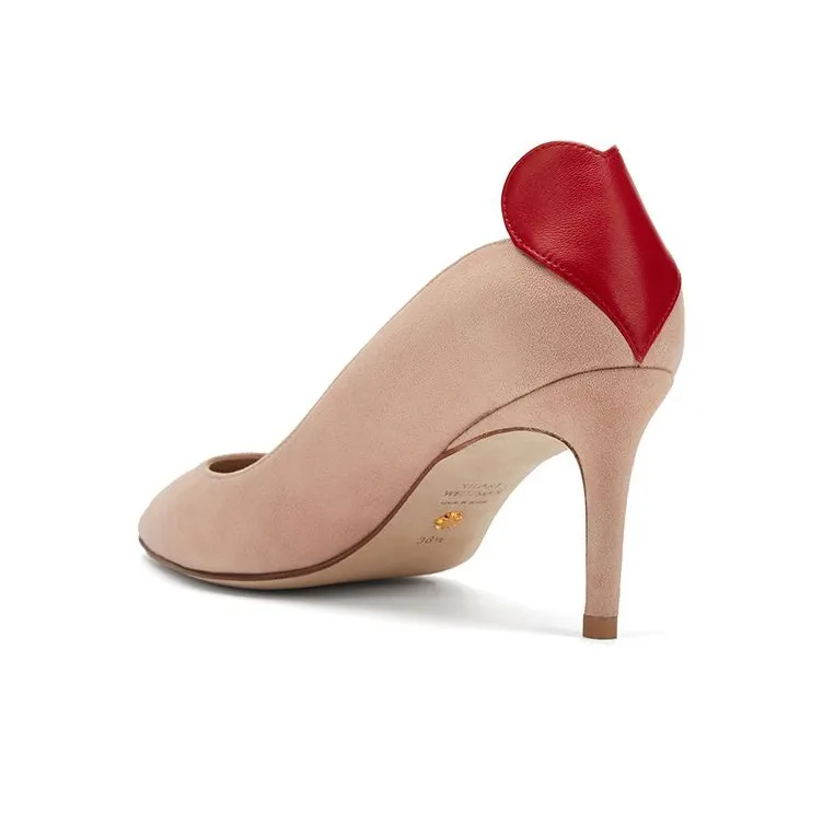 Stuart Weitzman/SW LOVESTRUCK PUMP Slim Heel High Heels 7cm Women's Nude Pink-4