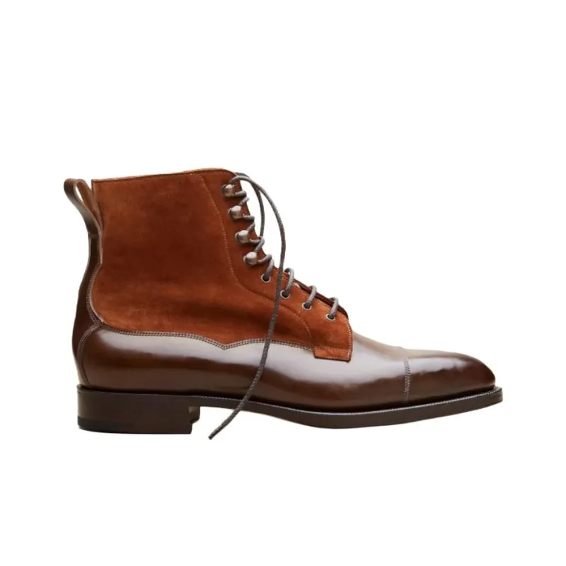 Edward Green Galway Ankle Boots Men's Brown-1
