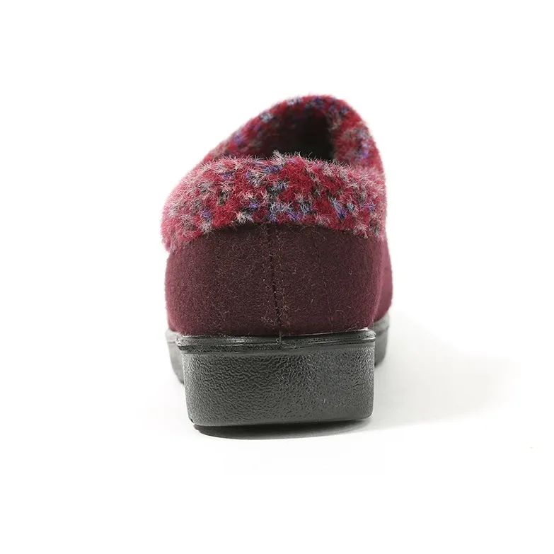 Old Meihua Casual Single Shoes Women's Fuchsia-3