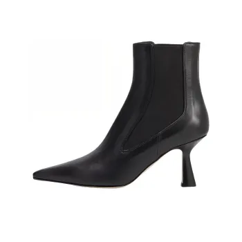 Aeyde Selena Crew Chelsea Boots 7.5cm Women's Black
