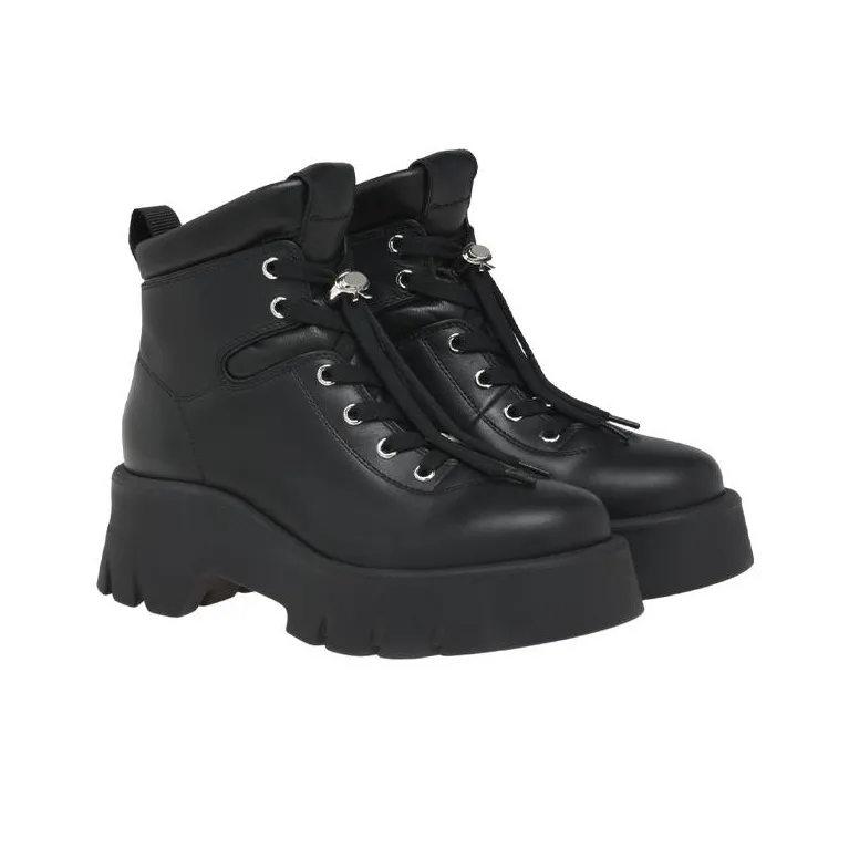 GIANVITO ROSSI Vancouver Lace-up Boots-2