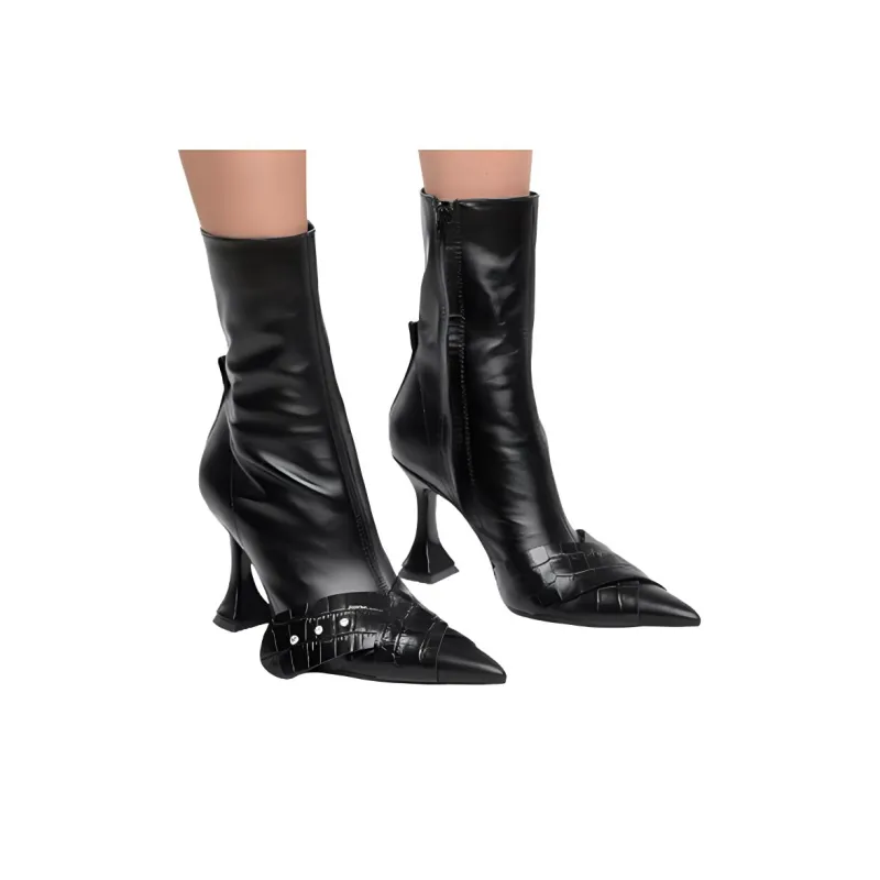 Nina Zarqua Dory Ankle Boots Women's Black-1