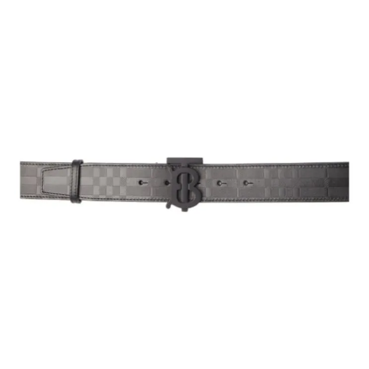 Burberry Leather Leather Belts Men's  -1