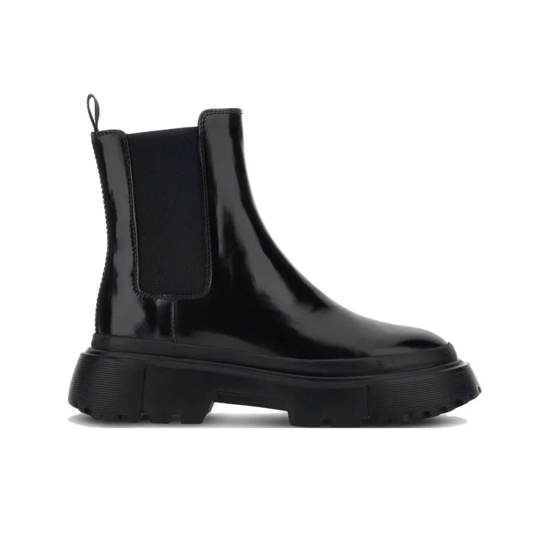 HOGAN Round-Toe Ankle Boots Women's-1