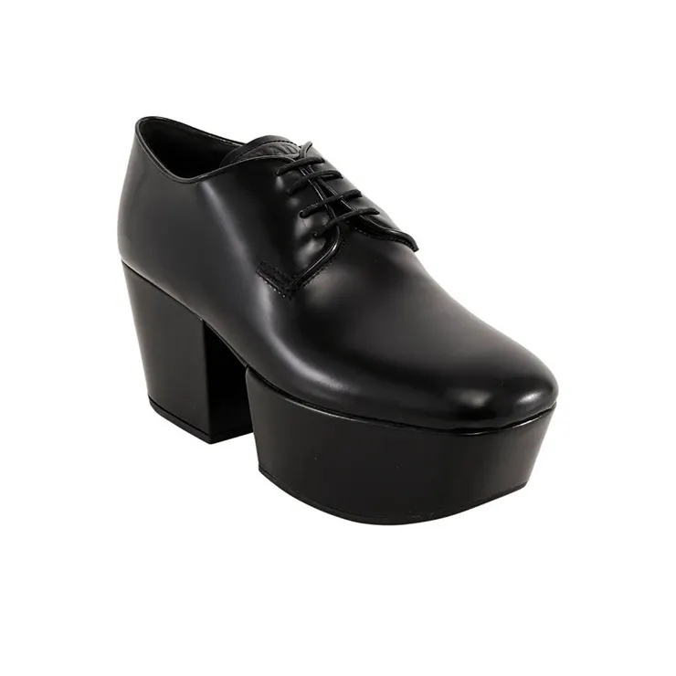 PRADA Platform Shoes Women's Black-2