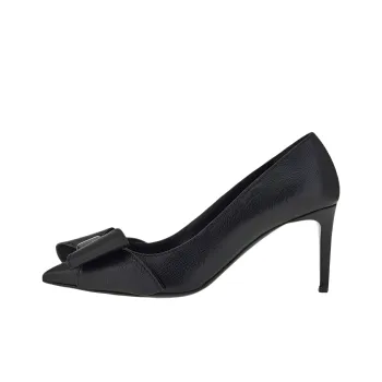 FERRAGAMO Slim Heel High Heels 7cm Women's Black