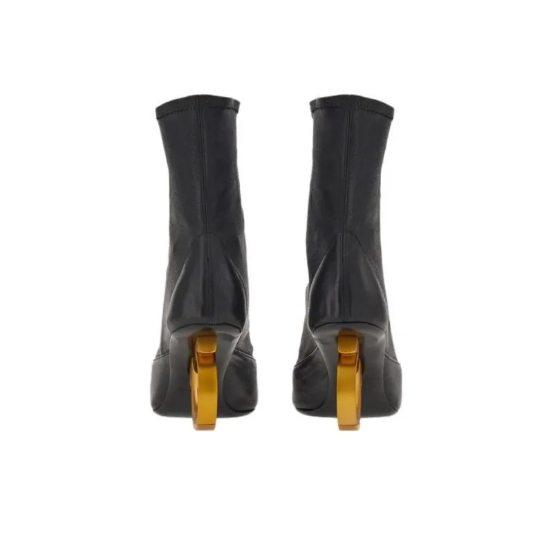 FERRAGAMO Ankle Boots Women's Black-4