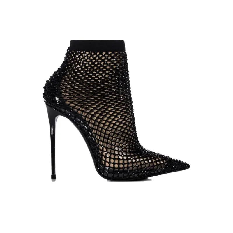 Le Silla Gilda Embellished Pointed Toe Pumps-1