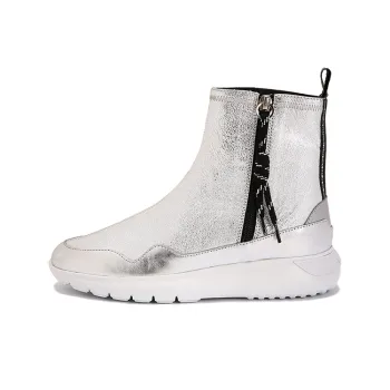 HOGAN Interactive³ Ankle Boots Women's Silver