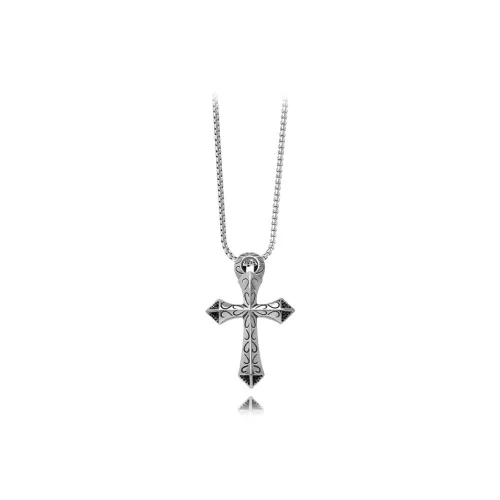 LuluCanaan Titanium Steel Necklaces Men's