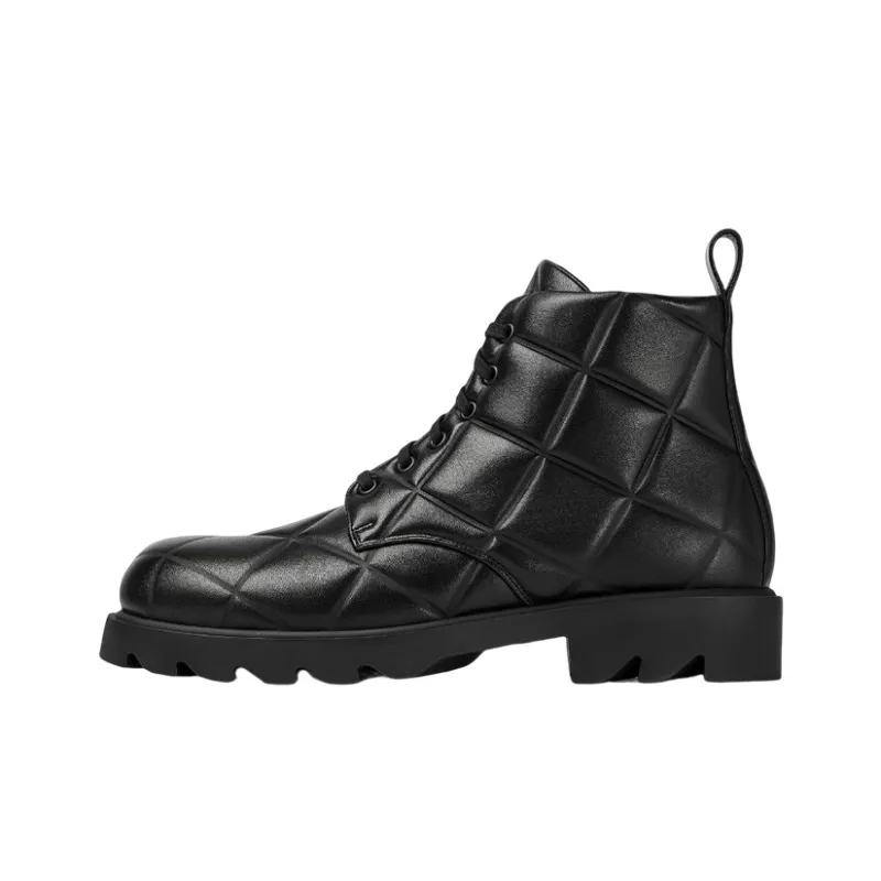 Bottega Veneta Strut Ankle Boots Men's Black-0