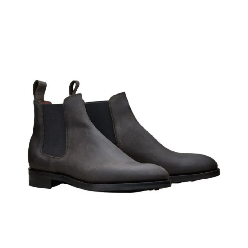 Edward Green Last Short Chelsea Boots Men's Umber-3