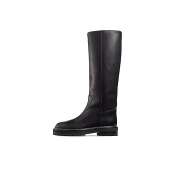 Jimmy Choo Zhou Yangjie Yomi Flat Knee high Boots Women's Black