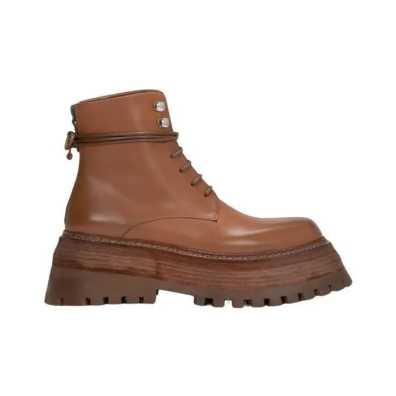 Marsèll Quadrarmato Leather Desert Boots-1