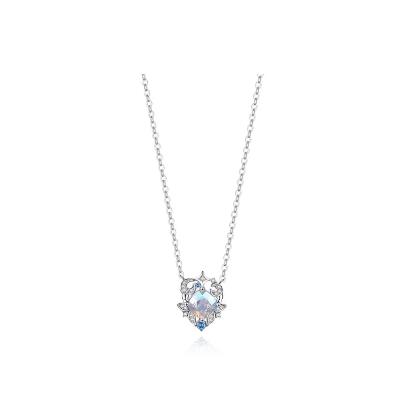 TEEX Sparkling Diamond Necklaces Women's-13