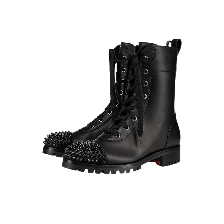 CL LUBOTING Ankle Boots 3cm Women's Black-2