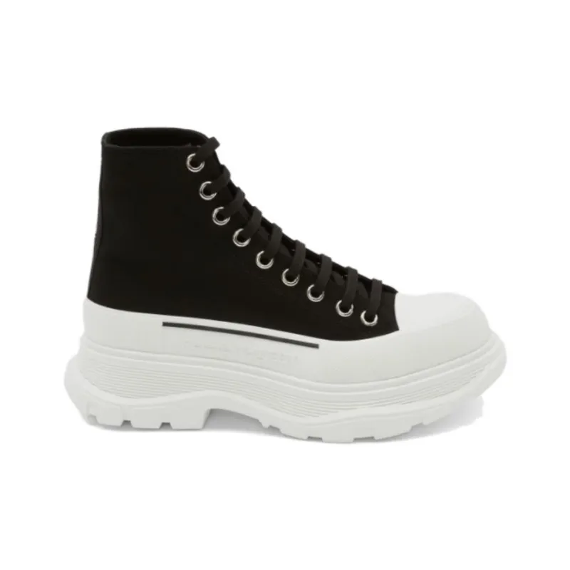 Alexander McQueen Tread Slick Lace-Up Boots-5