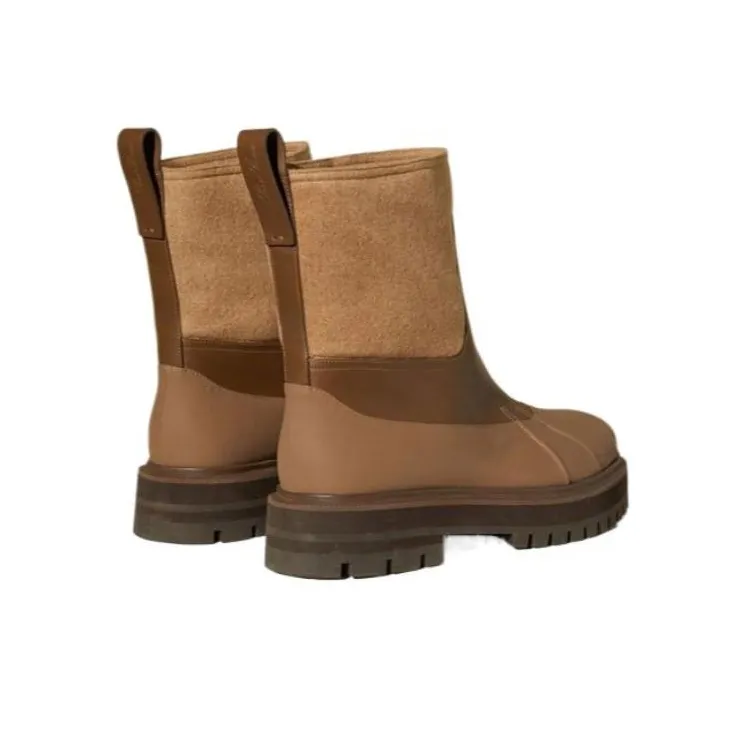 Loro Piana Regent Ankle Boots Women's Coffee-3