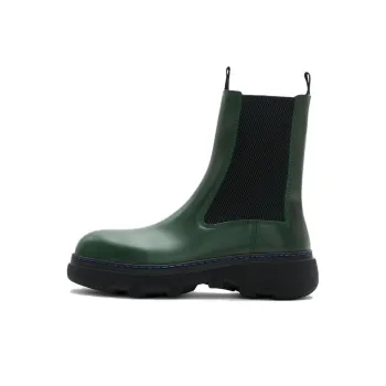 Burberry Round toe Leather Boots