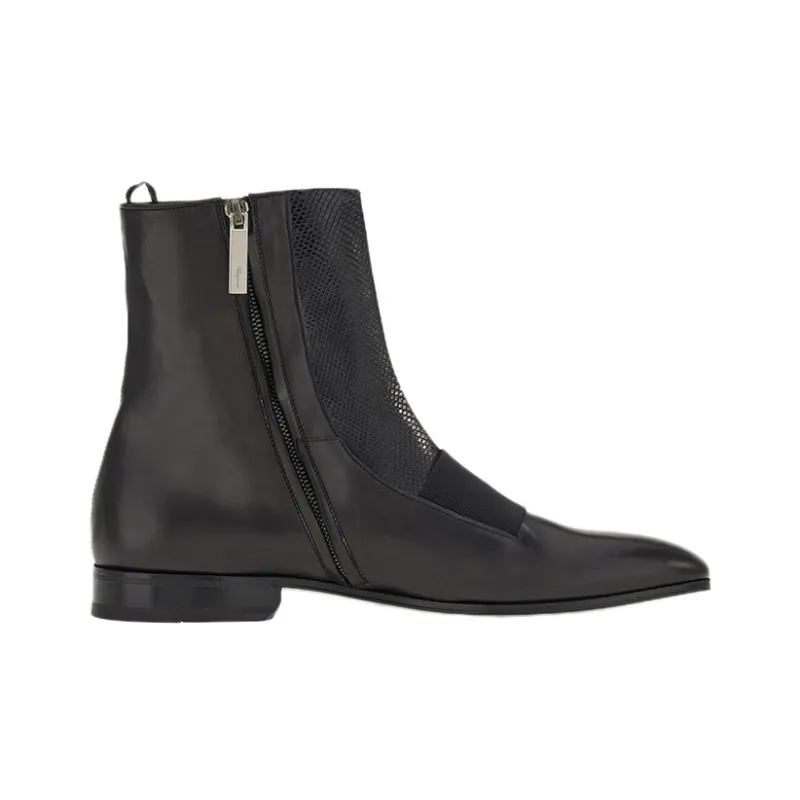 FERRAGAMO Ankle Boots Men's Black-1