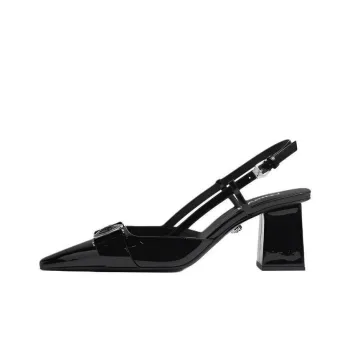 VERSACE Medusa Head Leather Pumps