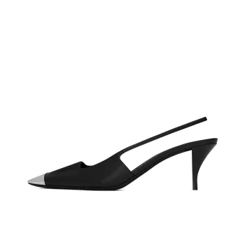 SAINT LAURENT Blade Cone Heel High Heels 6cm Women's Black