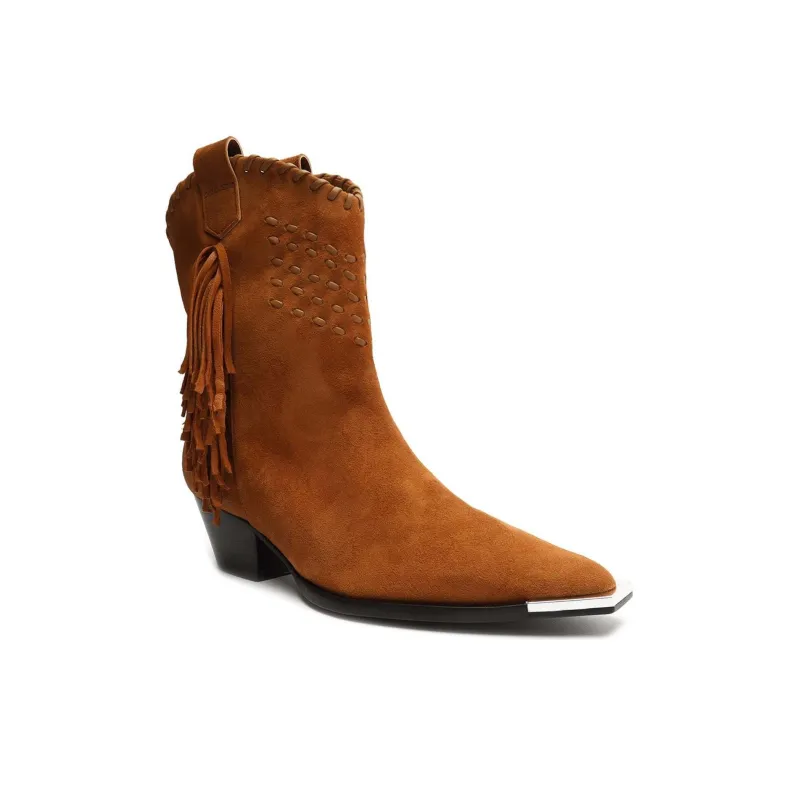Schutz Alexxa Ankle Boots 4.5cm Women's Brown-2