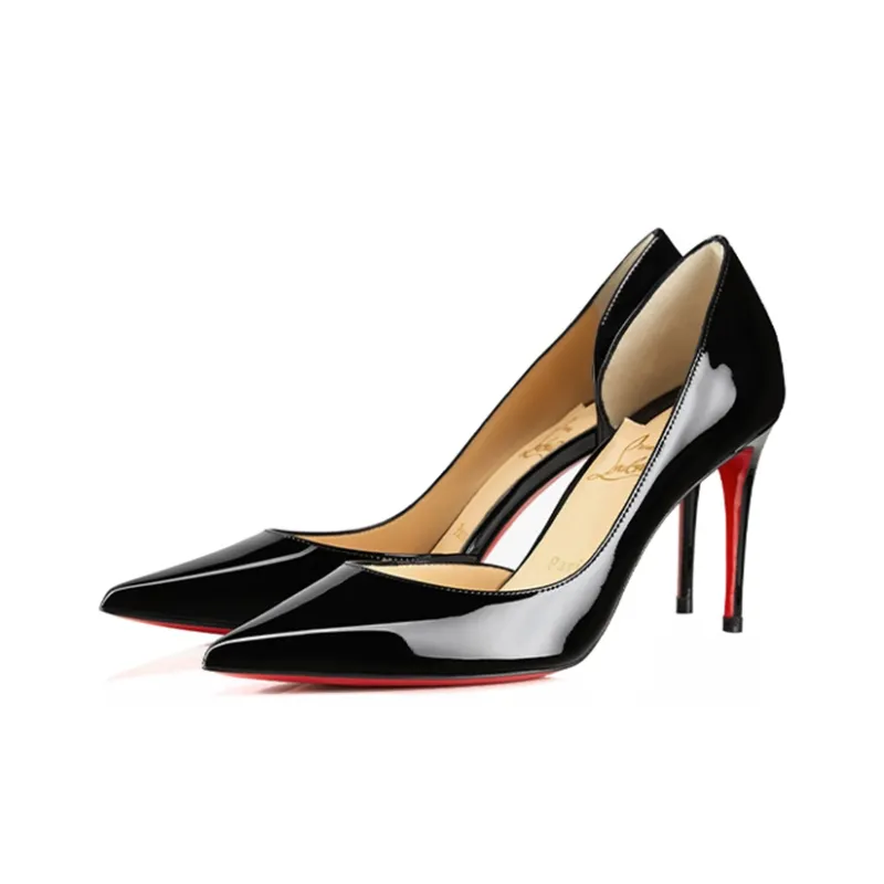 Christian Louboutin Iriza 85mm Pump Black Patent Leather Women's-2