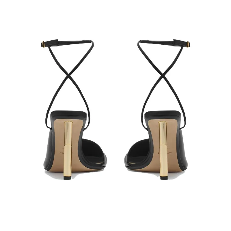 Lanvin Sequence 105mm Lace-up Pumps-3