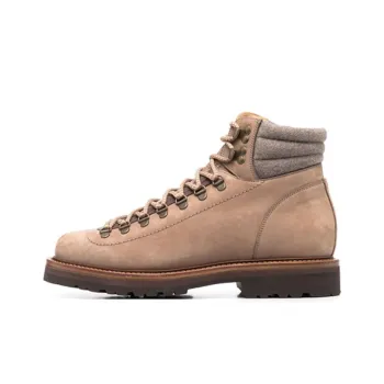 Brunello Cucinelli Ankle Boots Men's Beige
