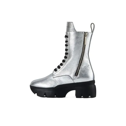 Giuseppe Zanotti/GZ Apocalypse Ankle Boots Women's Silver