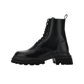 HOGAN Chunky Sole Lace Up Ankle Boots Women's