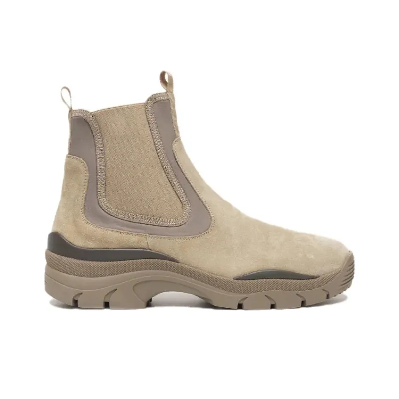 John Elliott Short Chelsea Boots Men's Gray-1