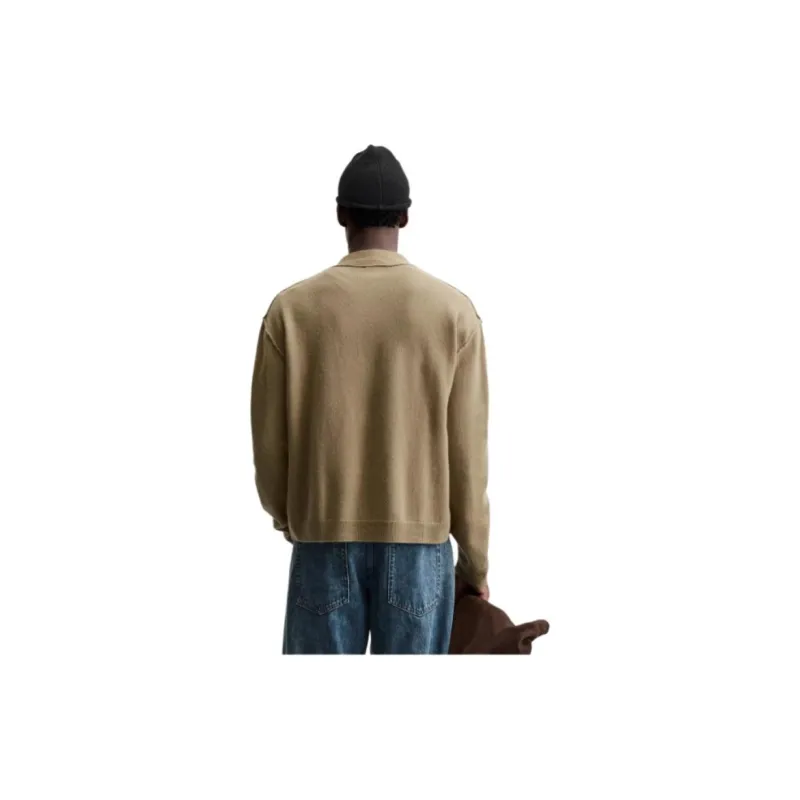 ZARA Sweaters Men Olive Green-2