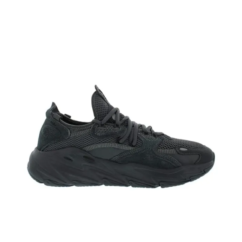 FILA Ray Tracer Anti-Slip Wear-Resistant Low-Top Casual Shoes Men's Black-1