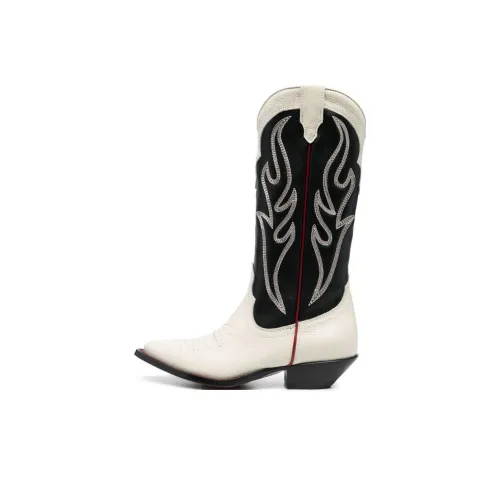 SONORA BOOTS 니 하이 부츠 블랙 여성