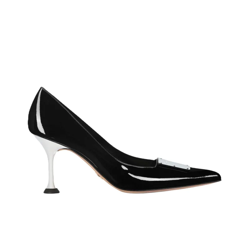 DIOR La Parisienne Dior Slim Heel High Heels Women's Black-1