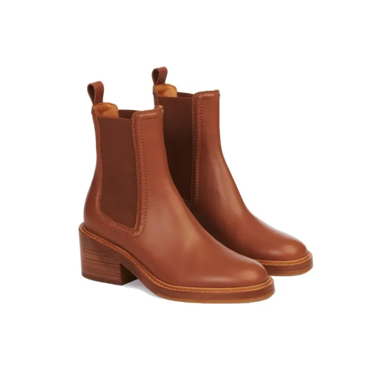 Chloé Mallo 60mm Leather Boots-3