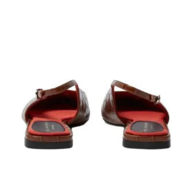 Stella McCartney Elsa Casual Single Shoes Women's Red Brown-4