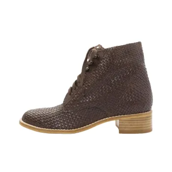 Sarah Chofakian Tresse Ankle Boots Women's Brown