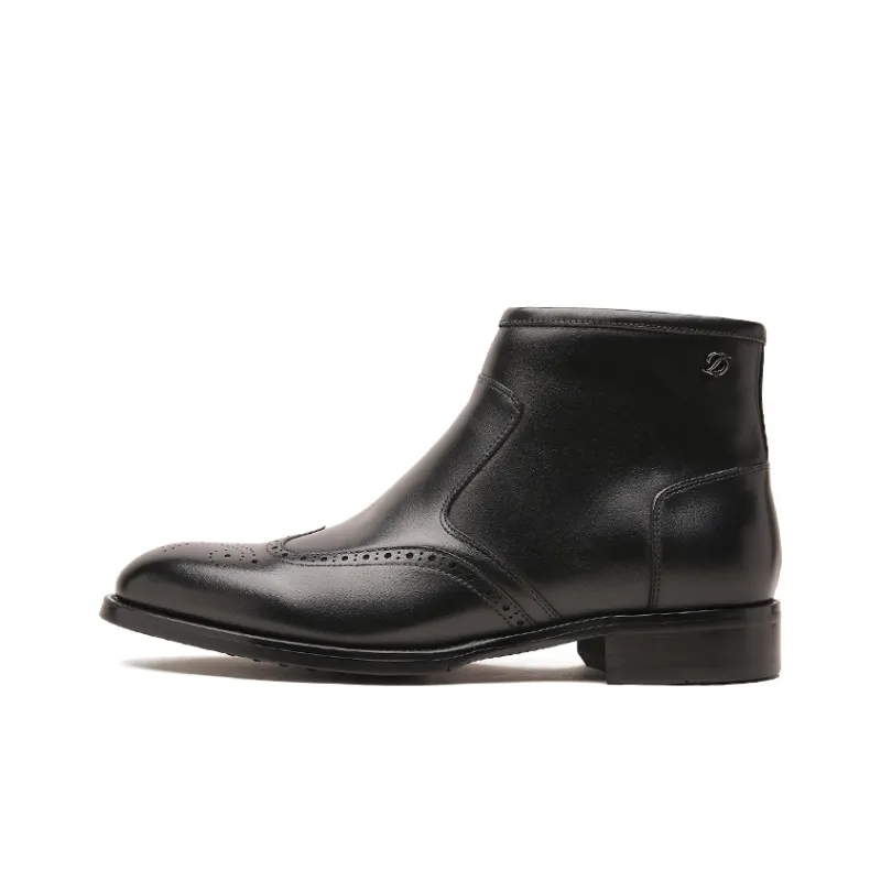 S. T.DUPONT Ankle Boots Men's Black-0