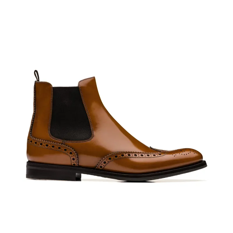 CHURCH'S Ankle Length Chelsea Boots Women's Brown-1