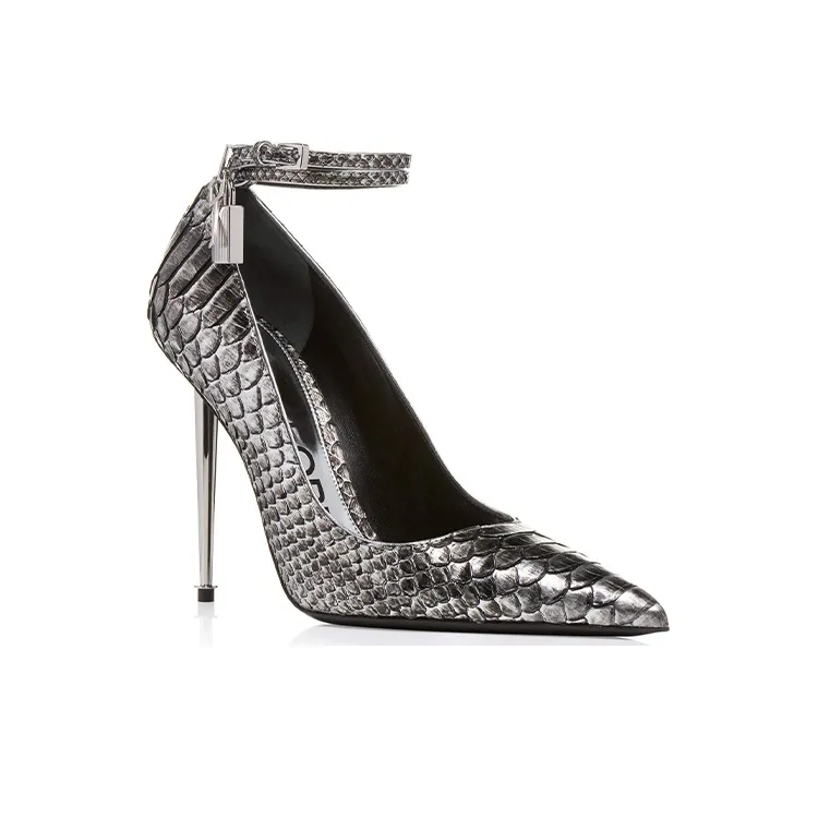 TOM FORD High Heels Women's Silver-2