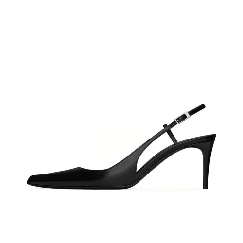 SAINT LAURENT Pulp 75mm Slingback Pumps