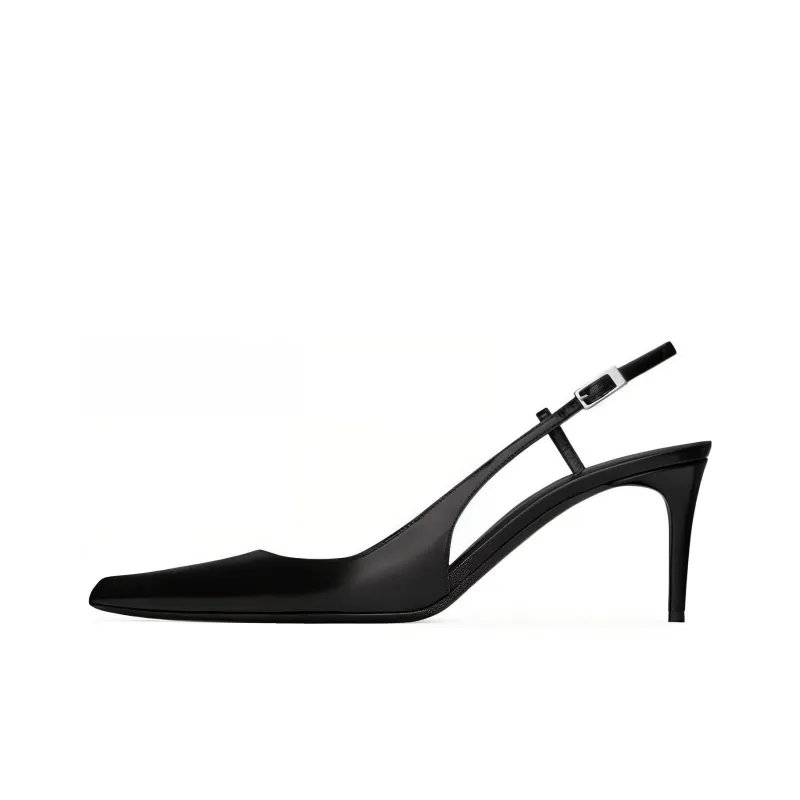 SAINT LAURENT Pulp 75mm Slingback Pumps-0
