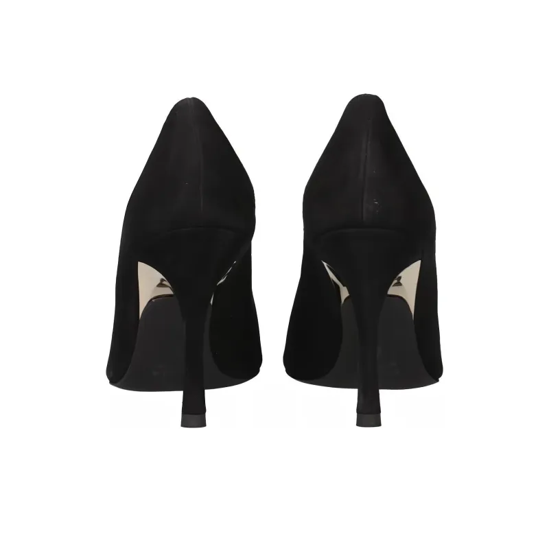 Furla Slim Heel High Heels 10cm Women's Black-4