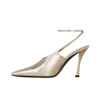 GIVENCHY Slim Heel High Heels 9.65cm Women's Dark Gold
